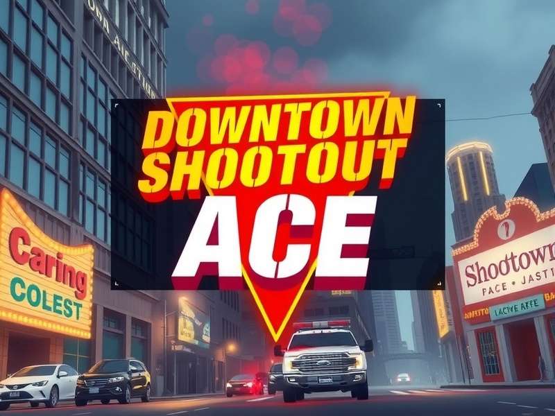 Downtown Shootout Ace Game Banner